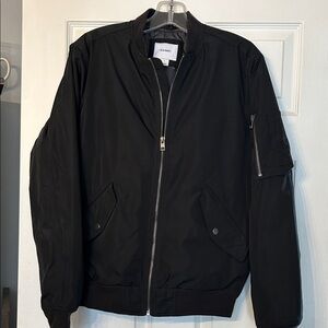 Old Navy Black Bomber Jacket